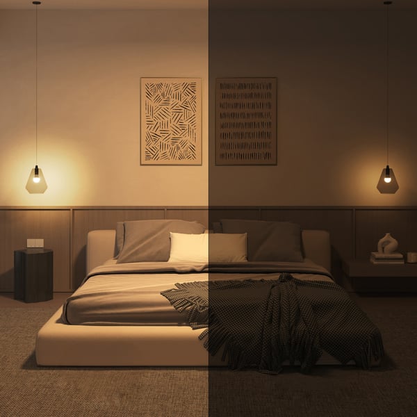 Philips Hue Essential startpaket, E27-smartlampa, 3 st