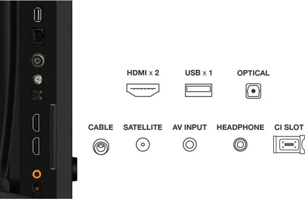 TCL 32" V4C – HD Ready Android QLED TV