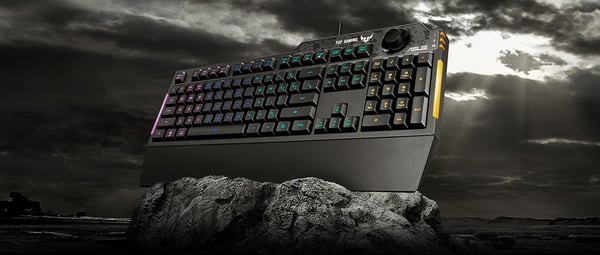 Asus TUF Gaming K1 -speltangentbord