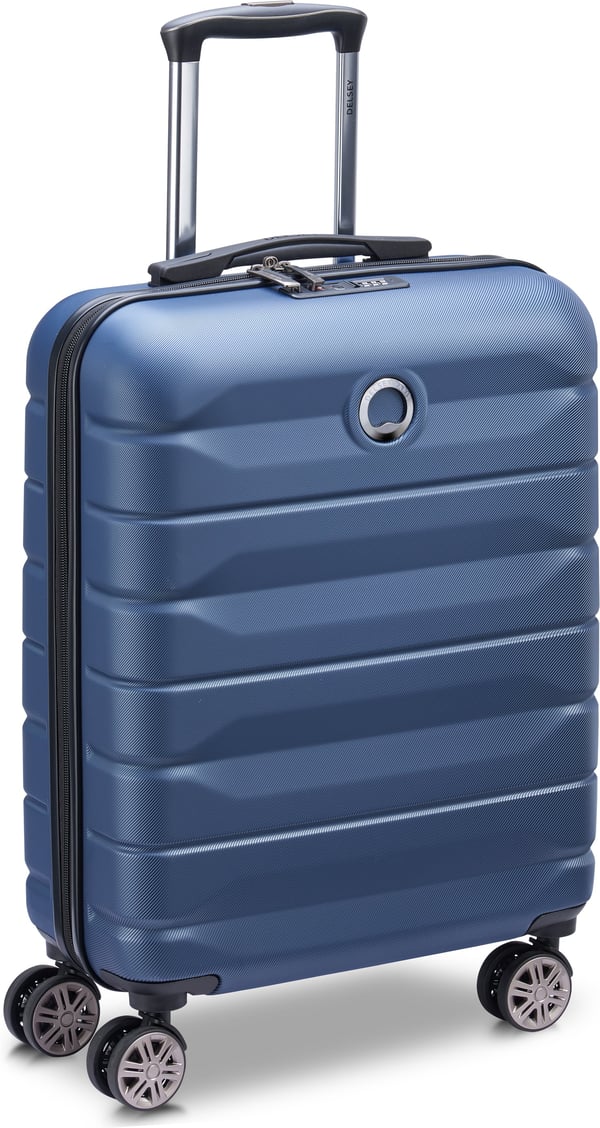 Delsey Air Armour Slim 55 cm -resväska, blå