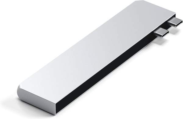 Satechi Pro Hub Slim -adapter, silver