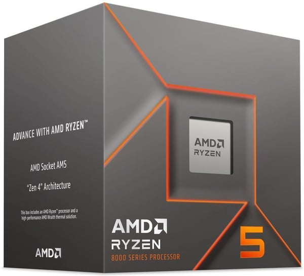AMD Ryzen 5 8400F -processor för AM5-sockel