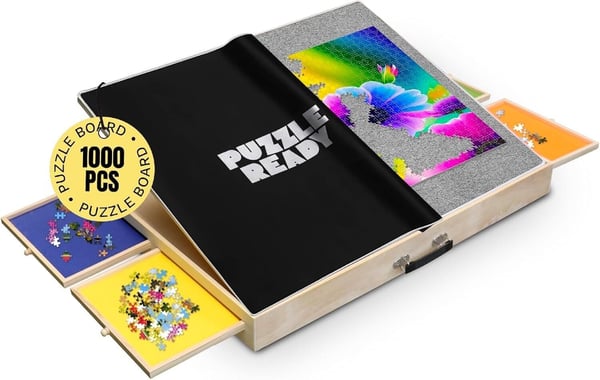 Puzzle Ready - Kallistettava palapelilauta, 1000 palalle