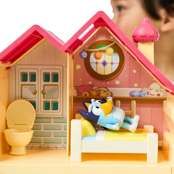 Bluey Mini Home - familiens minihus - legetøjssæt