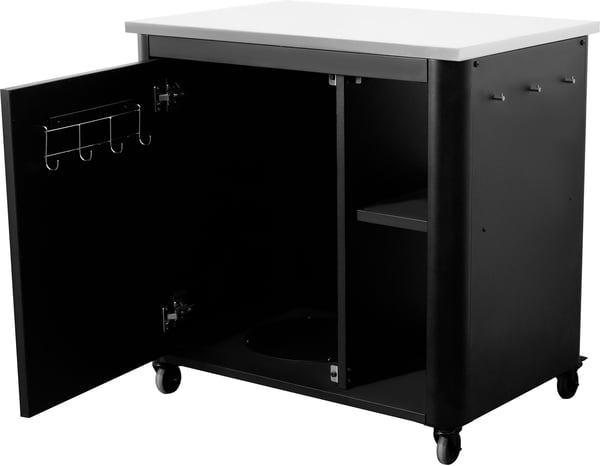 Cozze utekök 90 cm, rostfri bänkskiva