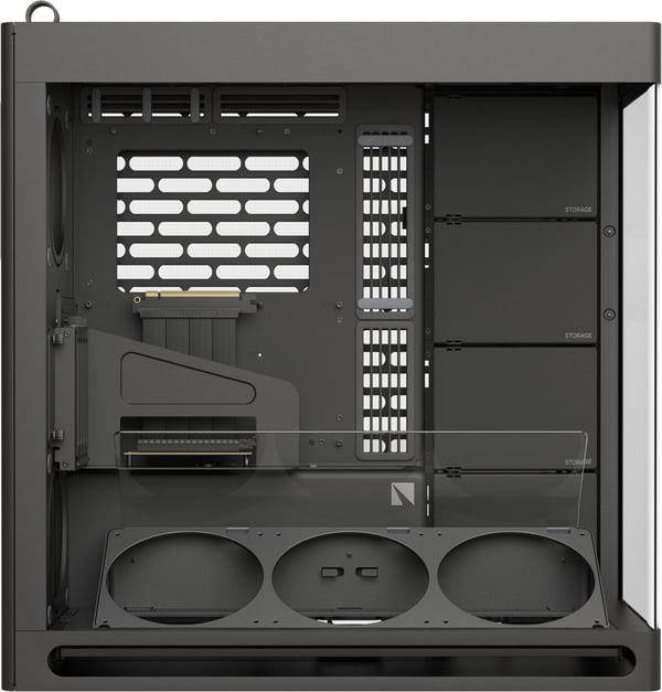HAVN HS 420 VGPU E-ATX-chassis, sort