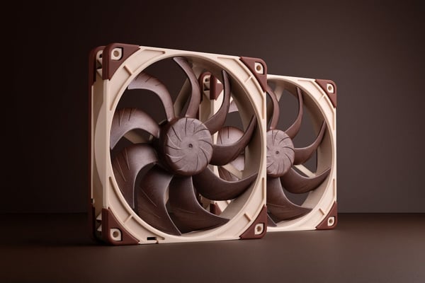 Noctua NF-A14x25 G2 PWM Sx2-PP chassifläktsæt, 140 mm