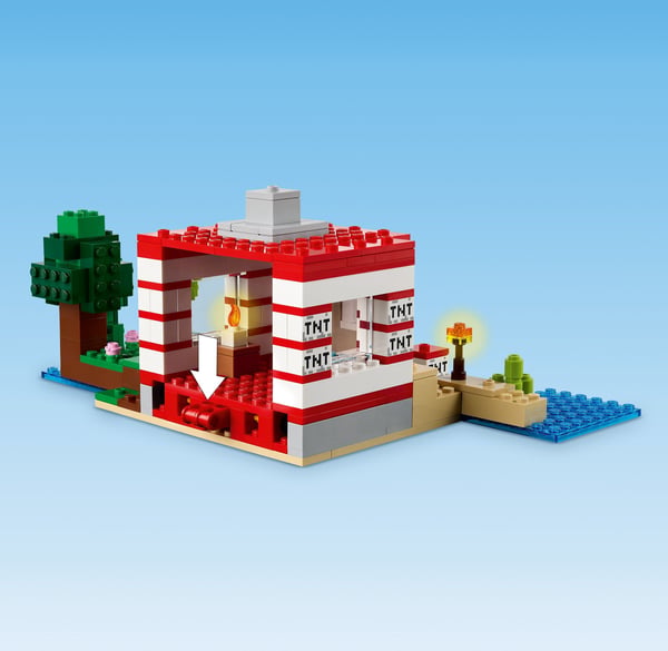 LEGO Minecraft 21275 TNT-jungelhus
