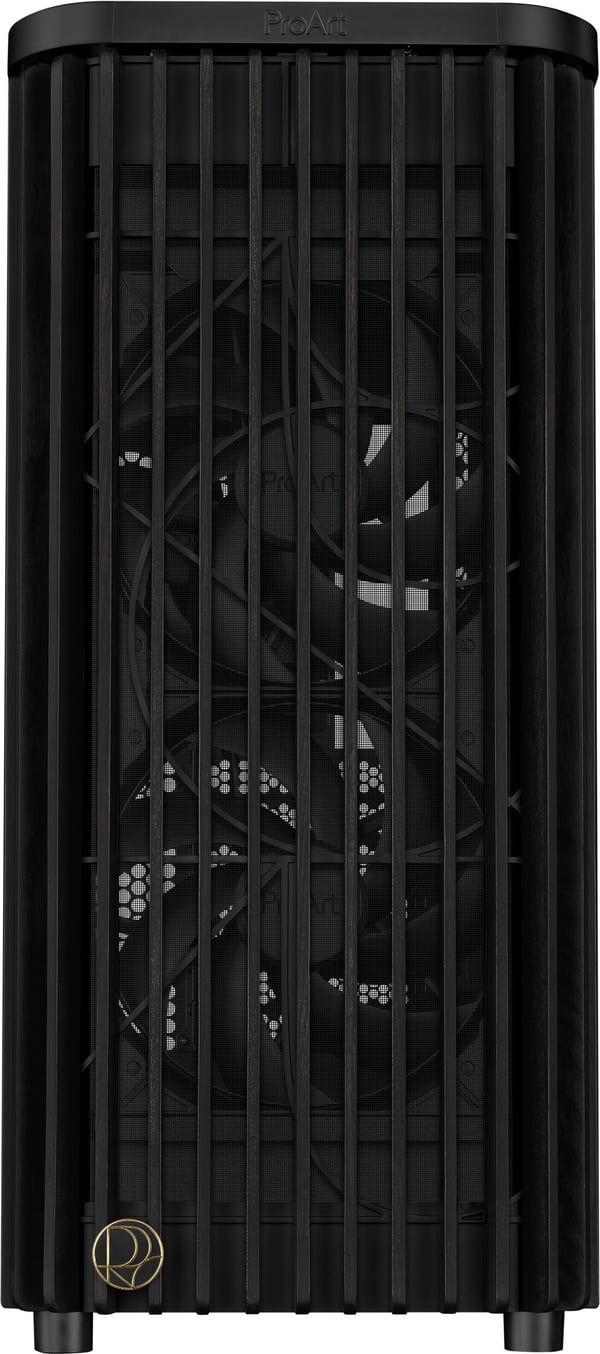 Asus PROART PA401 WOOD METAL PWM BLACK ATX-chassi, svart
