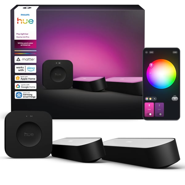Philips Hue Pro Startset, 2 ljusräcken och Hue-brygga