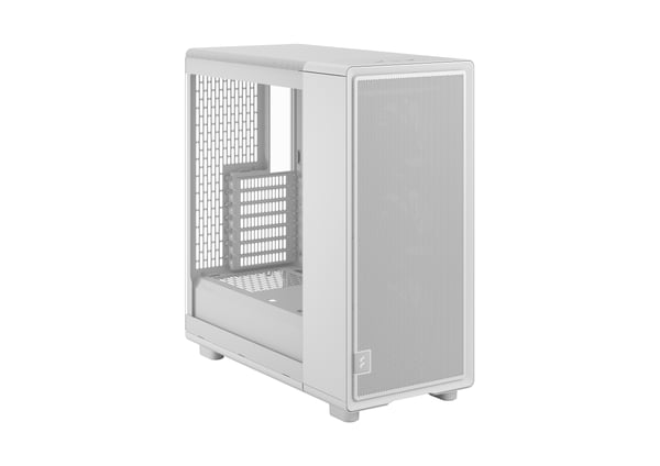 Fractal Design Epoch TG Clear ATX-chassi, vit