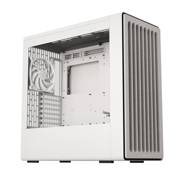 HAVN BF 360 Mid Tower ATX-chassi, vit