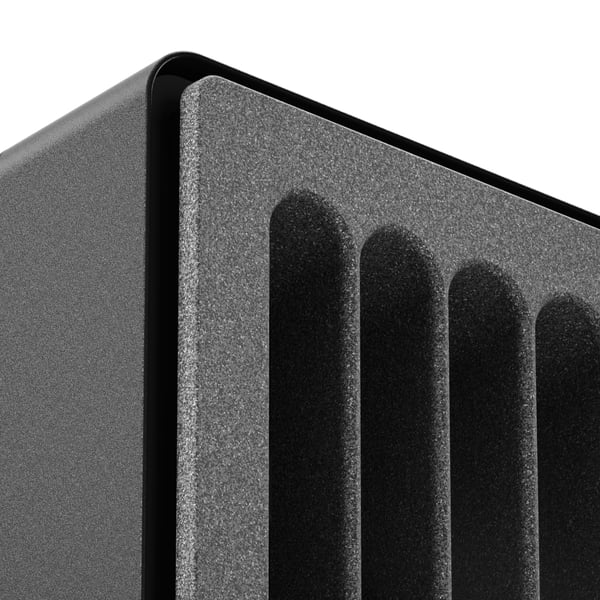 HAVN BF 360 Mid Tower ATX-chassi, svart
