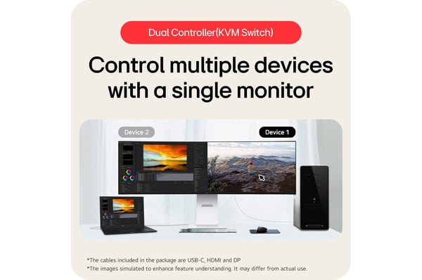 LG UltraWide 49U950A 49" DQHD skärm