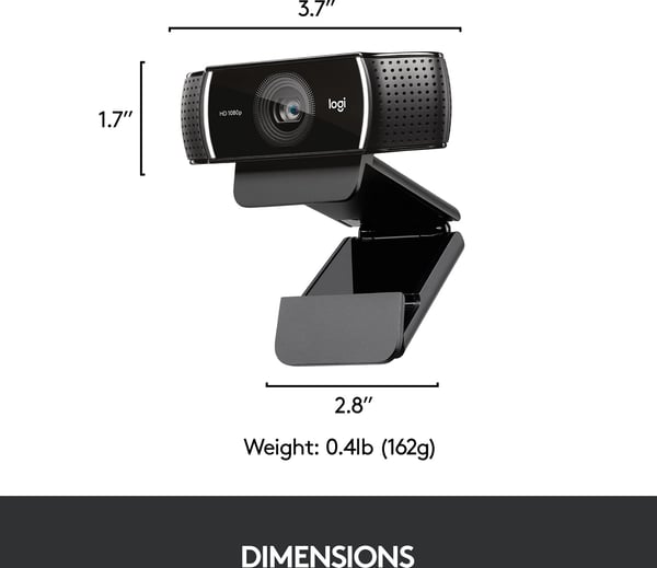 Logitech C922 Pro Stream-webbkamera
