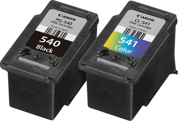 Canon PG-540 & CL-541 - bläckpatronpaket, svart och trefärgad