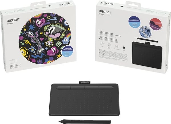 Wacom Intuos S tegnebord, sort