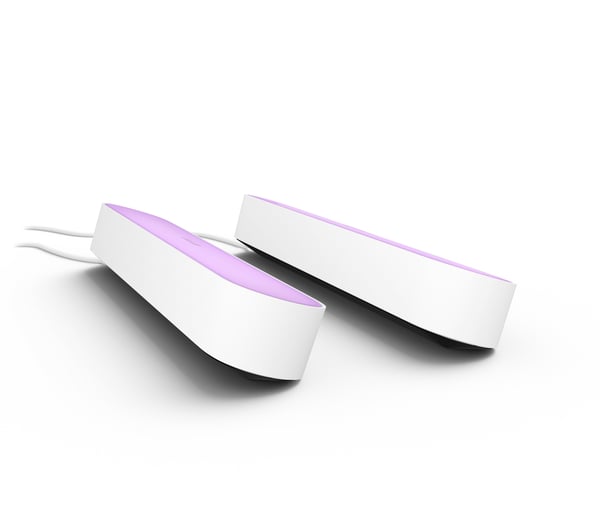 Philips Hue Play-ljusramp smart belysning, 2 st, vit