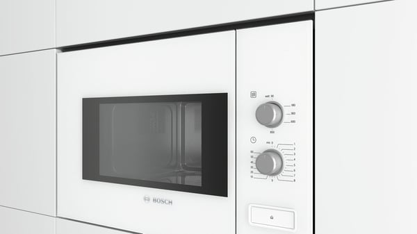 Bosch BFL520MW0 Serie 4 -mikrovågsugn, vit