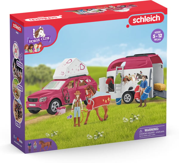 Schleich Horse Club 42535 - Eventyr med bil og hestetransportvogn