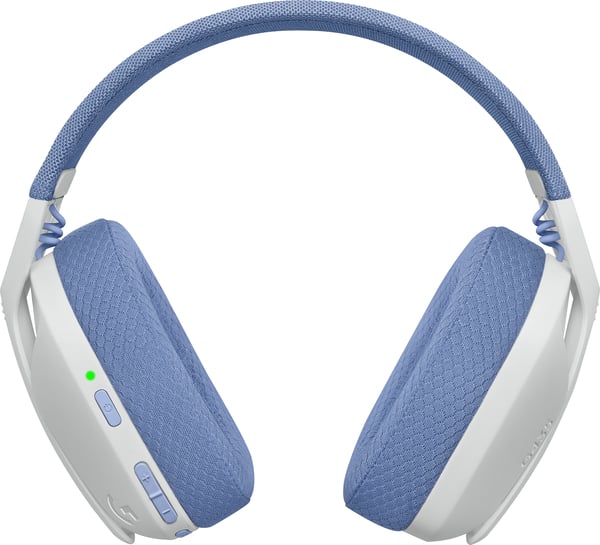 Logitech G435 Lightspeed trådløse gamingheadset, hvid