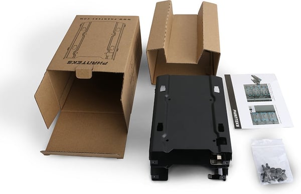Phanteks 3.5" Stapelbara HDD-fästen - 3.5" hårddiskfästen för chassi, svart