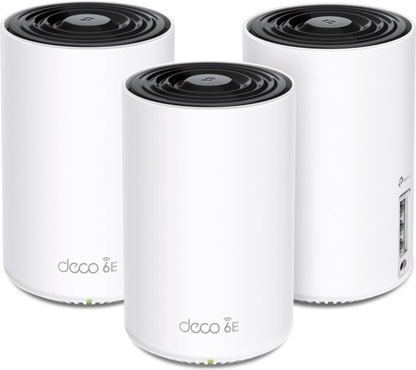 TP-LINK Deco XE75 Tri-Band WiFi 6E Mesh System, 3-pakke
