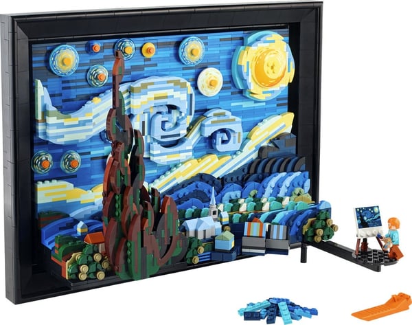 LEGO Ideas 21333 - Vincent van Gogh – Stjärnklara natten