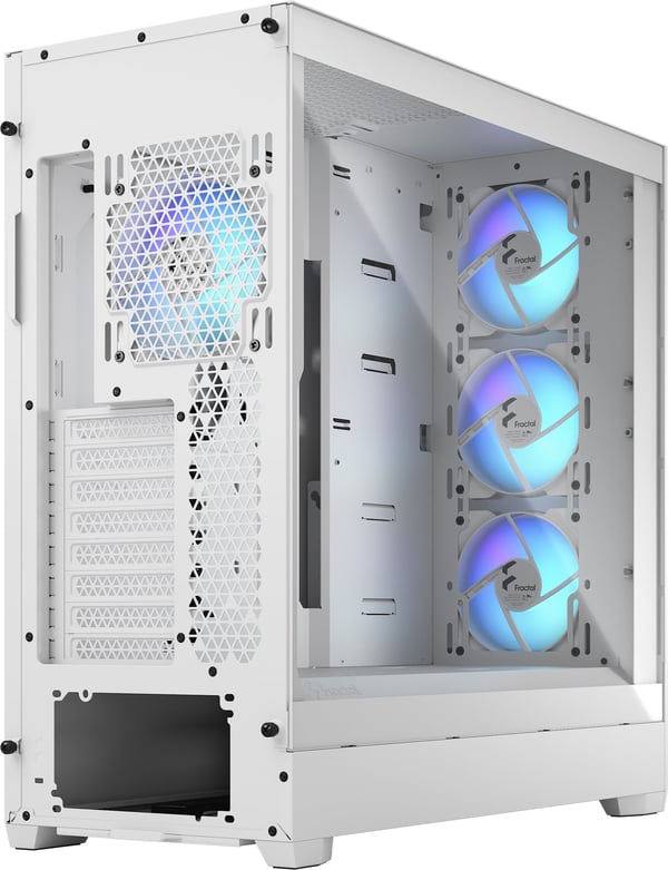 Fractal Design Pop XL Air RGB Hvid TG E-ATX-kabinet med vindue, hvid