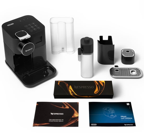 Nespresso Gran Lattissima EN640.B - kaffekapselmaskine