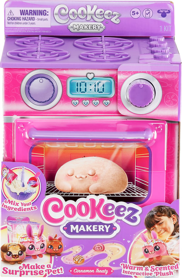 Cookeez Makery - pizzabageovn og mysterieplushie, kanel.