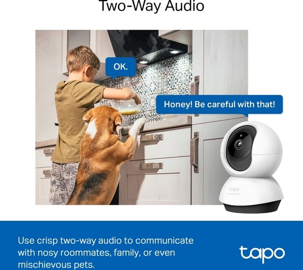 TP-LINK Tapo C220 Pan Tilt AI övervakningskamera
