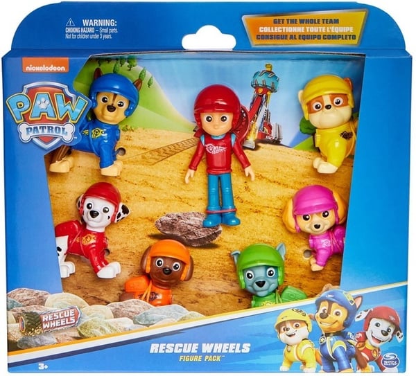 Paw Patrol Rescue Wheels - Figursats, 7-pack