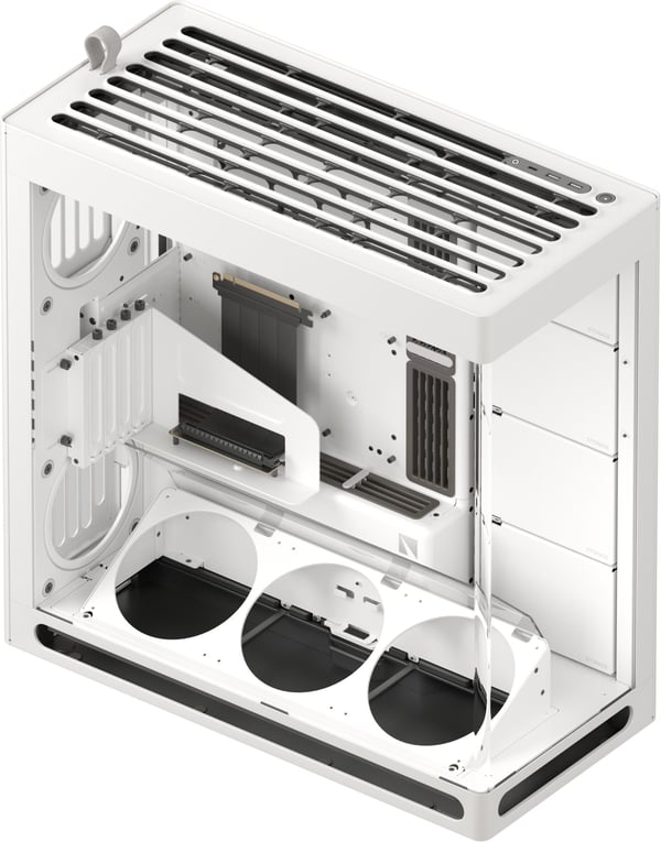 HAVN HS 420 VGPU E-ATX-chassi, hvid