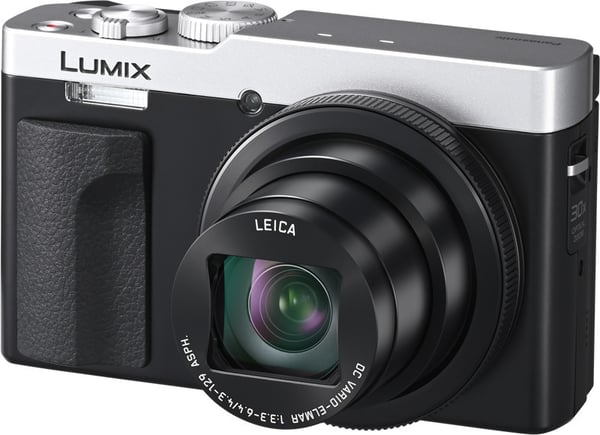 Panasonic Lumix TZ99 digitalkamera, svart/silver