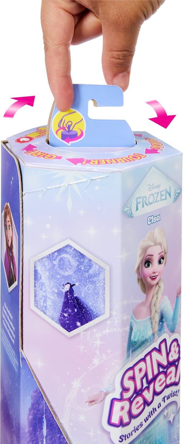 Disney Frozen Spin & Reveal Elsa-figuren