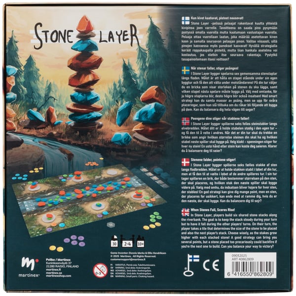 Stone Layer, det strategiska byggspelet med stenhögar