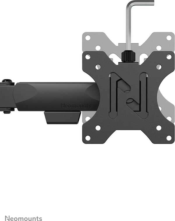 Neomounts DS60-600BL2 NERO bildskärmsarm för två 10-32" skärmar, svart