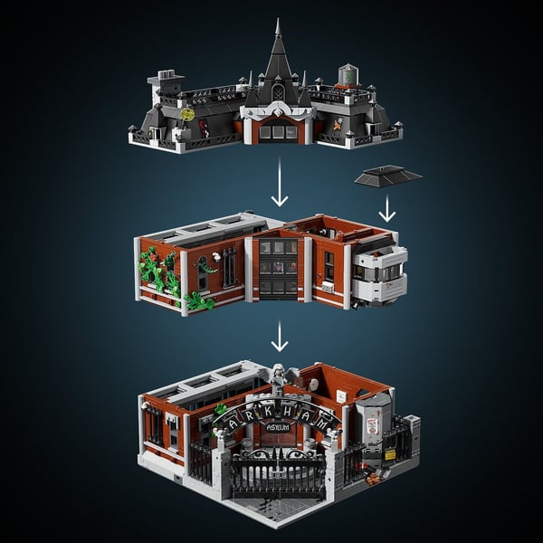LEGO Superhjältar DC 76300 - Arkham Asylum™