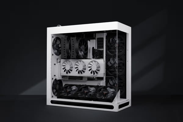 Noctua NF-A14x25 G2 PWM Sx2-PP chromax.black fläkt, 140 mm, 2 st