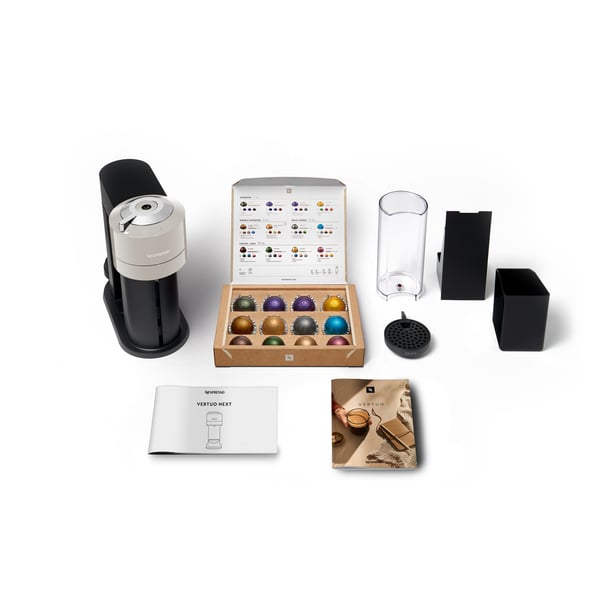 Nespresso Vertuo Next by Sage kapselmaskin, grå