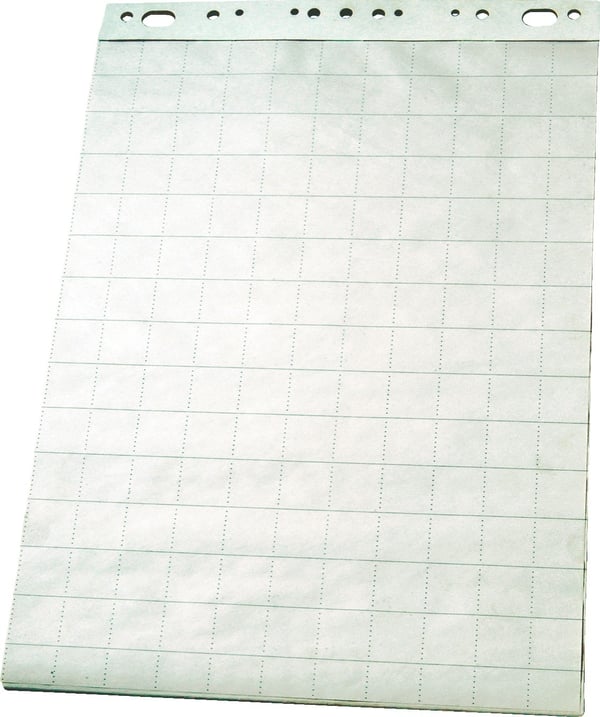 Esselte Economy -ritpapper, rutat, 59 x 80 cm
