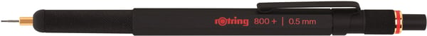 Rotring 800+ Penna med mekanisk blyertspenna Svart 0,5 - stiftspenna, stylus Rotring 800+ Penna med mekanisk blyertspenna Svart 0,5 - stiftspenna, stylus