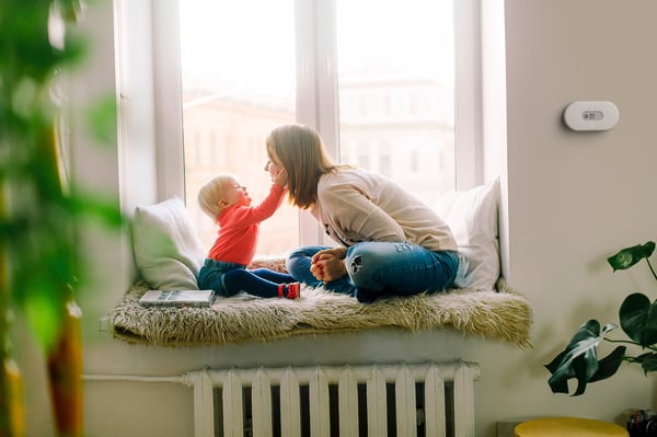 Airthings View Plus -smart luftkvalitetsmätare
