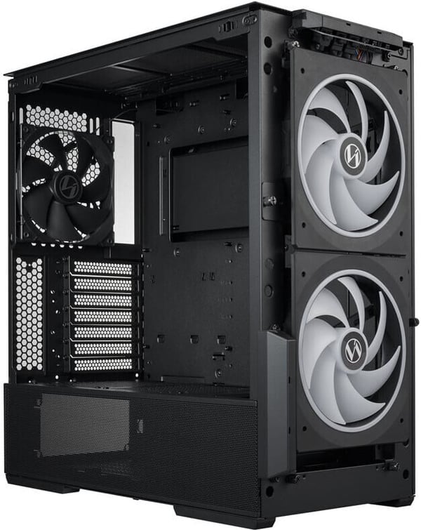 Lian Li LANCOOL 216 RGB E-ATX-kabinet med vindue, sort