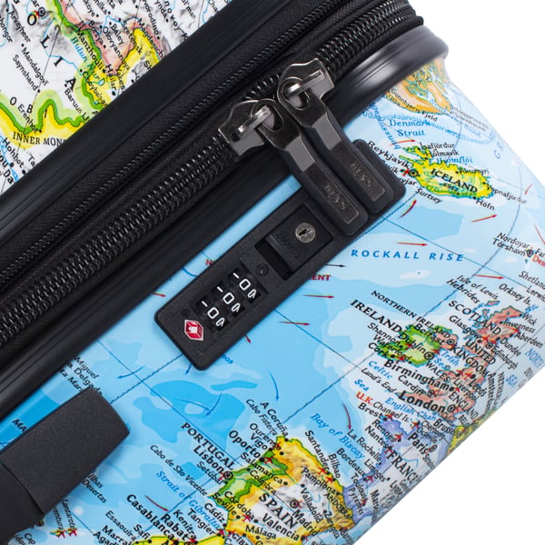 Heys Journey 3G Fashion Spinner 66 cm - kuffert med farverigt kort