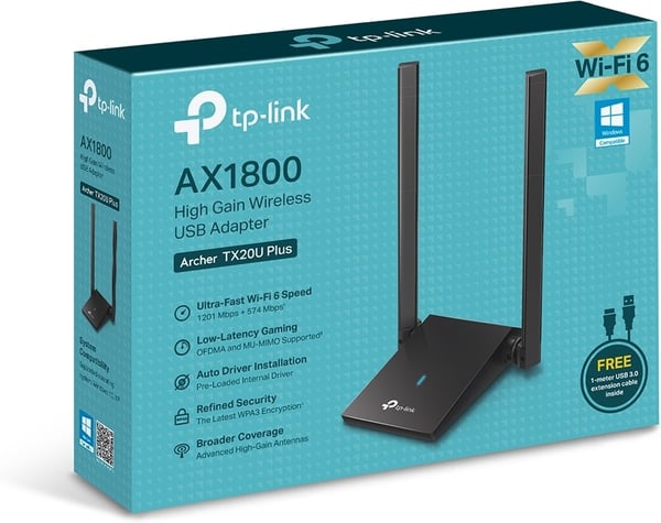 TP-link Archer TX20U Plus Dualband WiFi 6-adapter