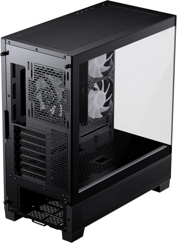 Phanteks XT View Mid Tower -ATX-chassis med vindue, sort
