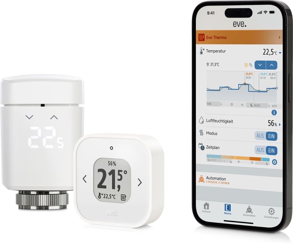 Eve Thermo Comfort Set - smart värmeregleringssystem