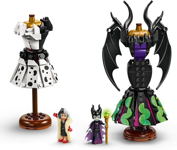 LEGO Disney Classic 43262 – Maleficents og Cruella De Vils kjoler